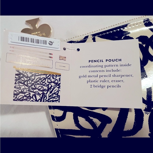 Kate Spade Pencil Pouch - Great Gift Idea! - Picture 3 of 3